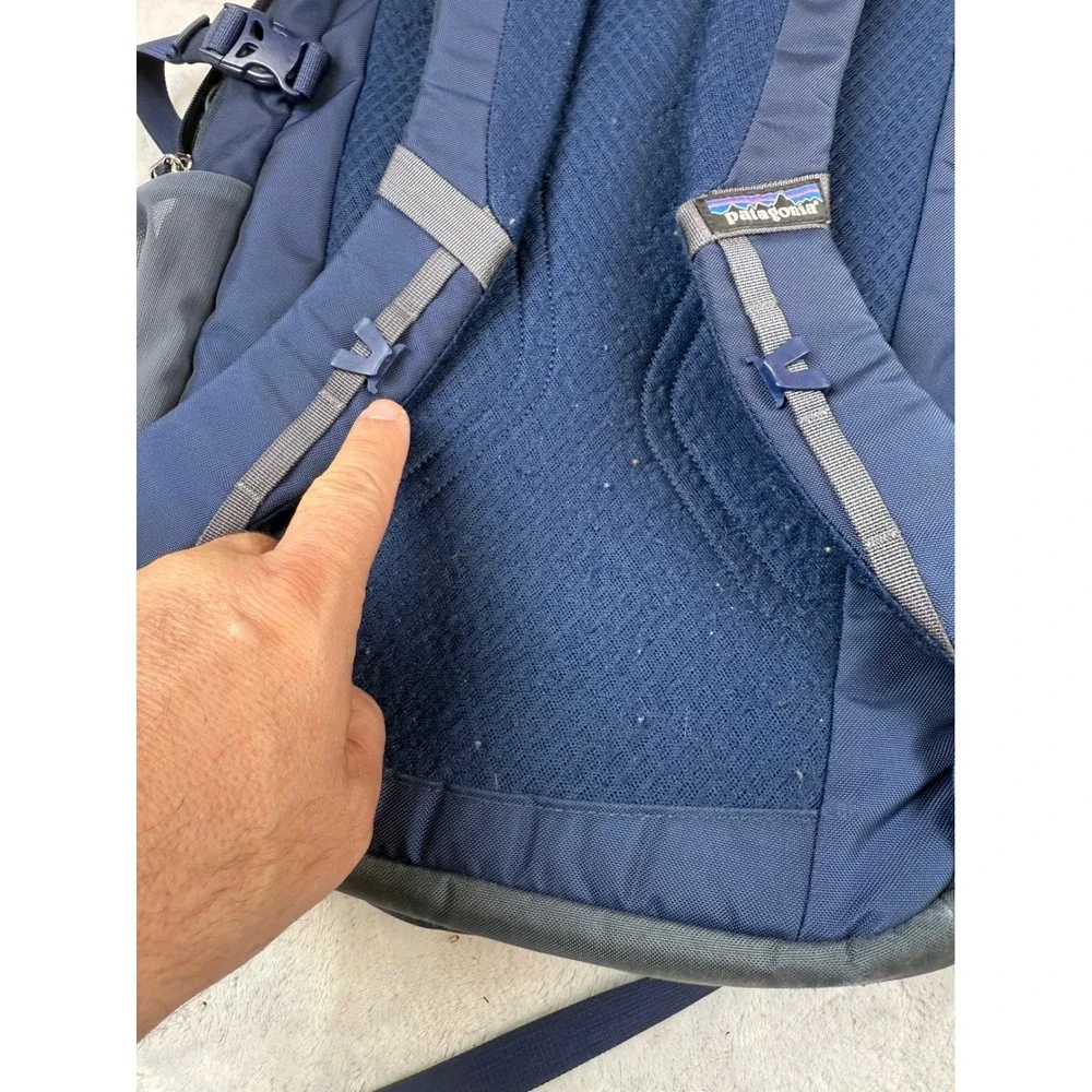 Patagonia Navy‎ Blue Backpack Travel School Outdoor Gear